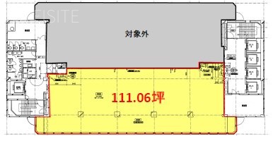 日土地内幸町ビル10F 間取り図