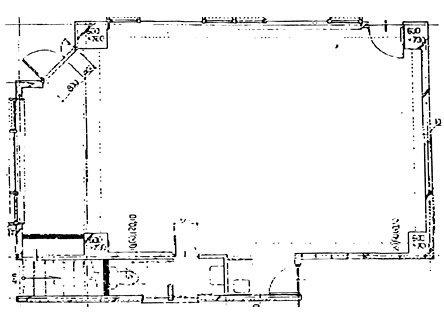 本間小石川ビル1F 間取り図