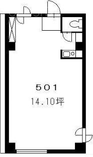 オフィス大岩5F 間取り図