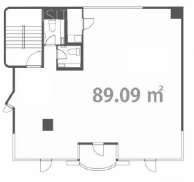 PEP and MAQビル2F 間取り図