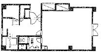 東洋油脂ビル1F 間取り図