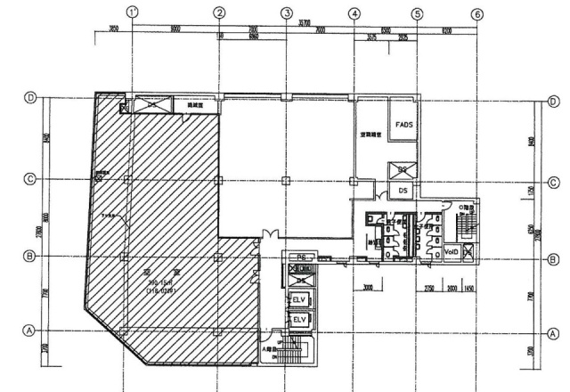 ヒューリック新宿9F 間取り図