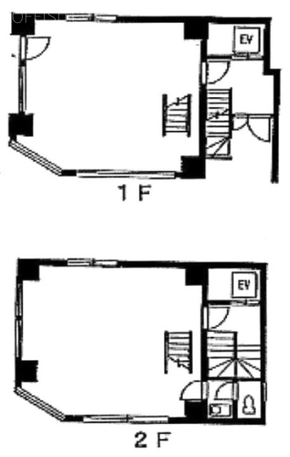 ダイヤモンドレジデンス東日本橋第11F～2F 間取り図