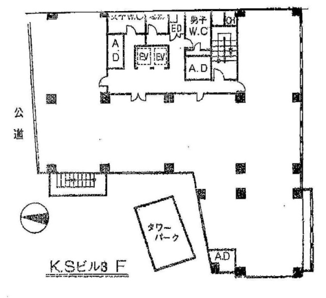 KSビル3F 間取り図