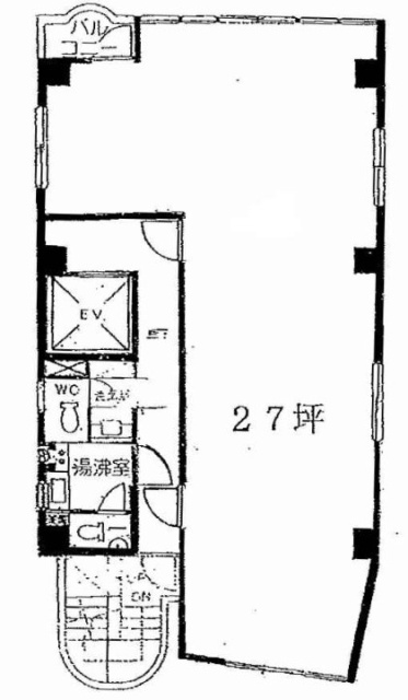 エスダブルビル4F 間取り図