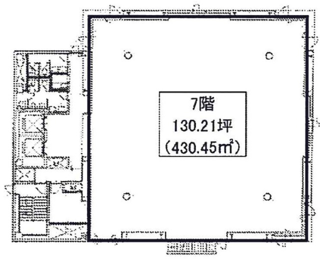 ミレーネ神保町ビル7F 間取り図