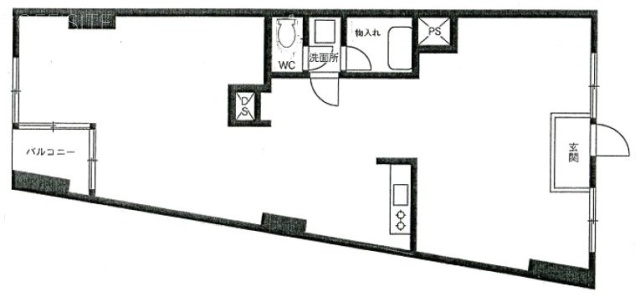 第7宮庭マンション5F 間取り図