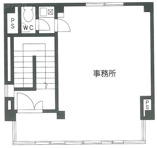 豊盛堂ビル4F 間取り図