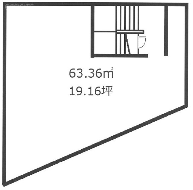 JTハイム新宿落合ビルB1F 間取り図