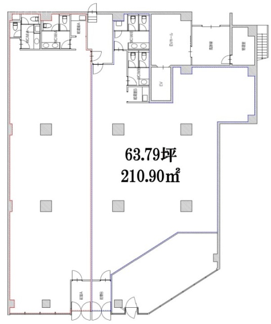 エルフレア東久留米1F 間取り図