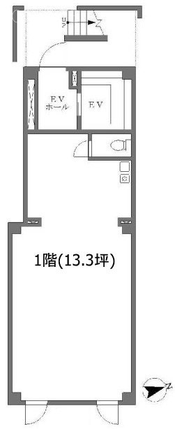 APEX秋葉原(アペックス秋葉原)1F 間取り図