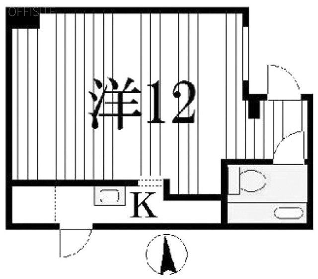 グランドハイツ101 間取り図