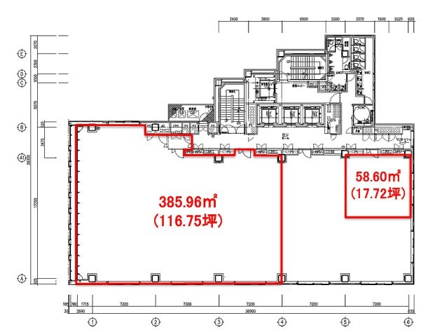 吉祥寺フコク生命ビル5F 間取り図