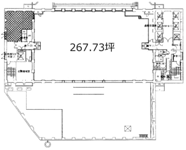 野村不動産銀座ビル4F 間取り図