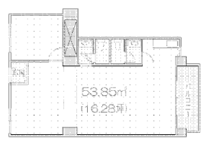 赤坂中央マンション303 間取り図