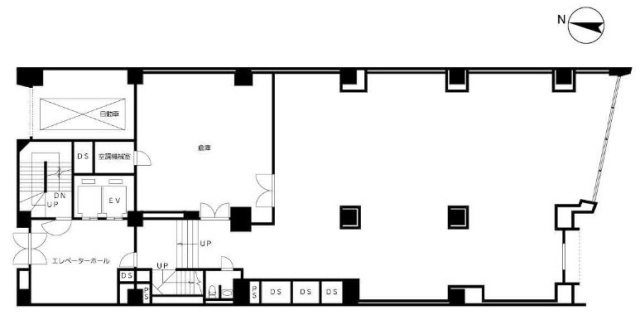 名取ビル1F 間取り図
