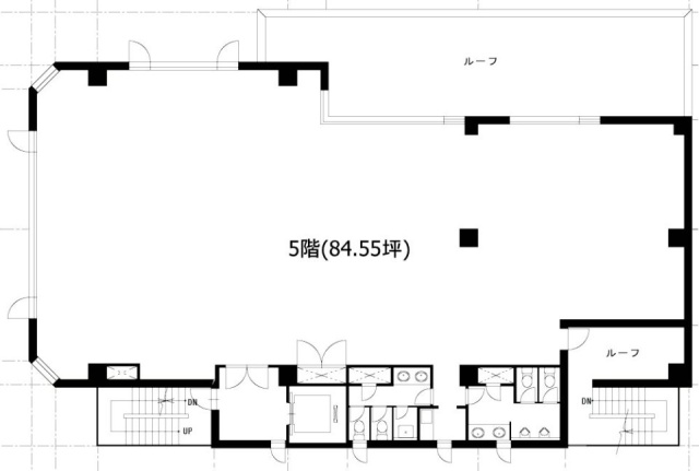 三共小石川THビル5F 間取り図