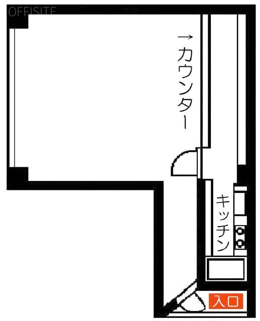 パレスハイツ千歳烏山B1F 間取り図