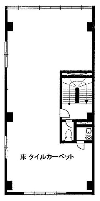 ENOX人形町ビル3F 間取り図