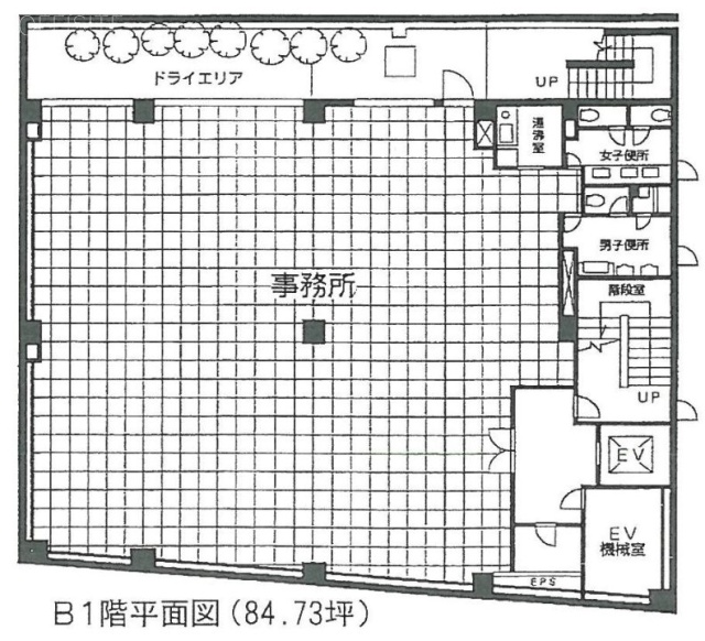 KSKビルB1F 間取り図
