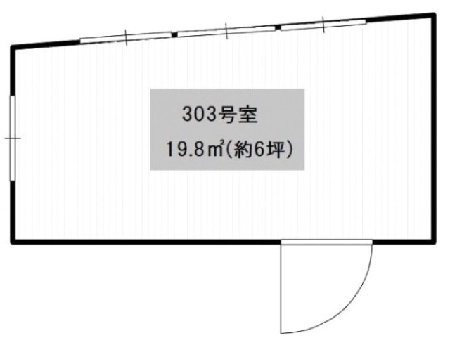 小山ビル303 間取り図