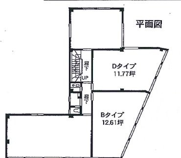 八重洲優和ビルB 間取り図