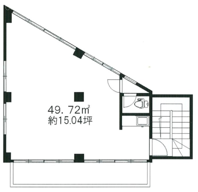 花井会館ビル3F 間取り図