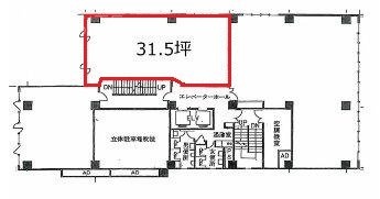 産報佐久間ビル5F 間取り図