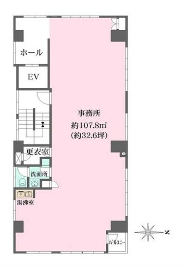 池袋労働基準協会ビル3F 間取り図
