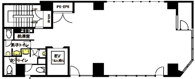 NBアネックス3F 間取り図