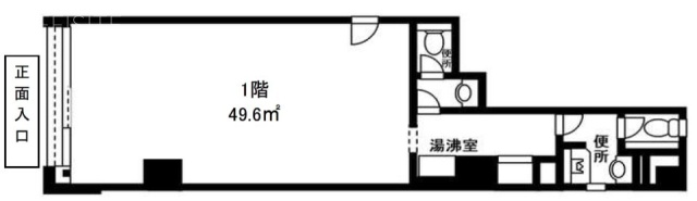 朝日ビル1F 間取り図