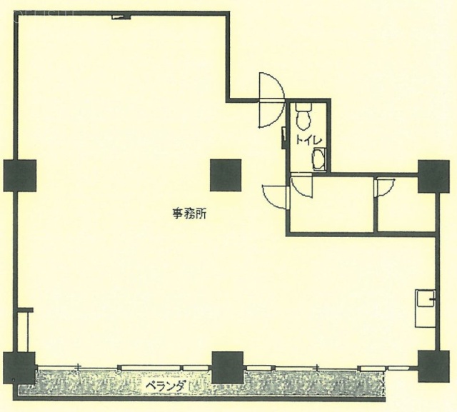 木下ビル7F 間取り図