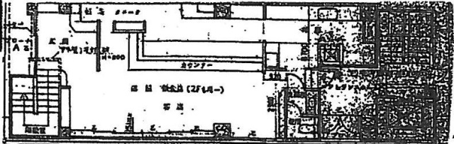 駒込北口ビル1F 間取り図