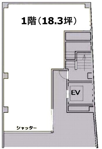 SKR赤坂1F 間取り図