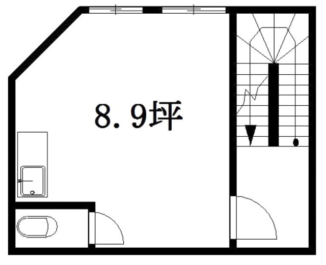 小西ビルB 間取り図