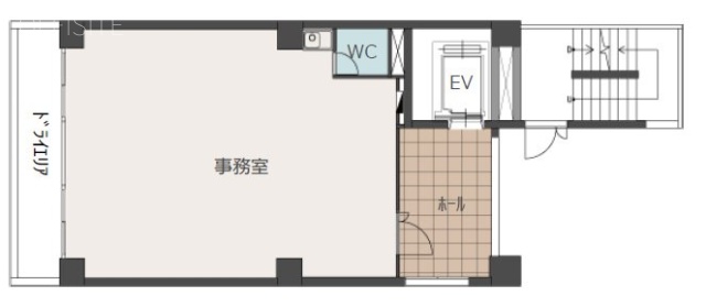 (仮)One-Kagurazaka1F 間取り図