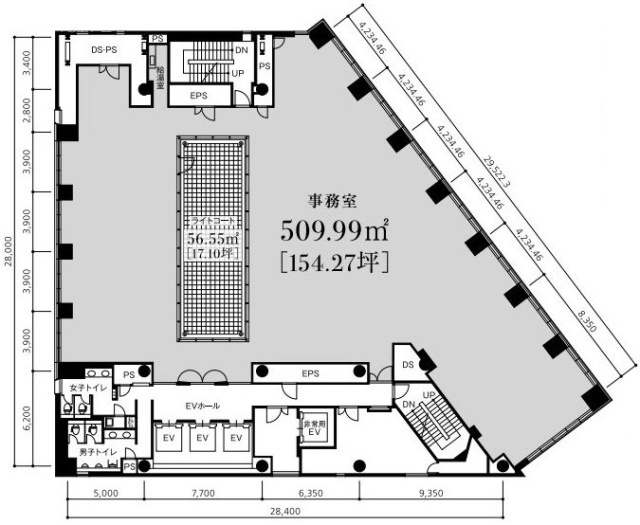 ルオーゴ汐留A 間取り図