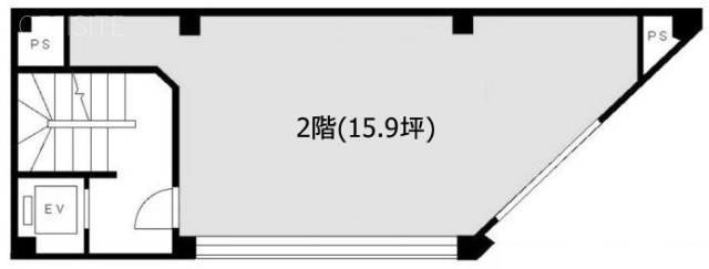 西川ビル2F 間取り図