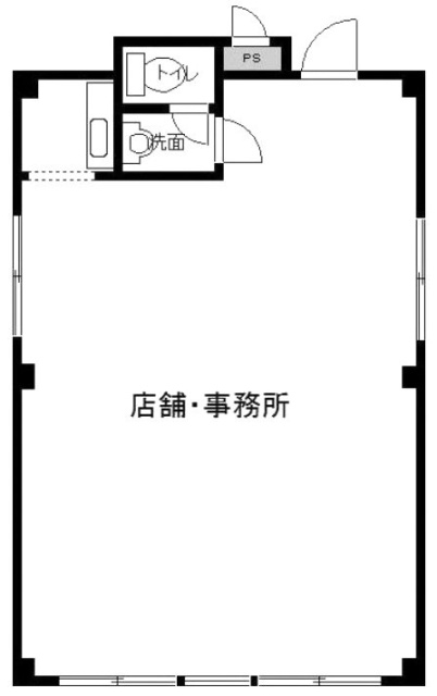 RedWingⅡビル3F 間取り図