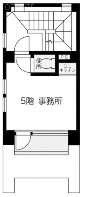 DKノアビル5F 間取り図
