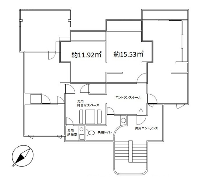 朝日クラブ202 間取り図