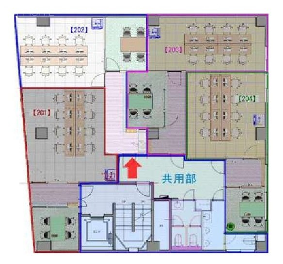M.BALANCE+IKEBUKURO SOUTH201 間取り図