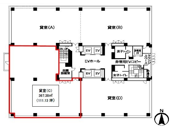 パシフィックマークス横浜イーストC 間取り図