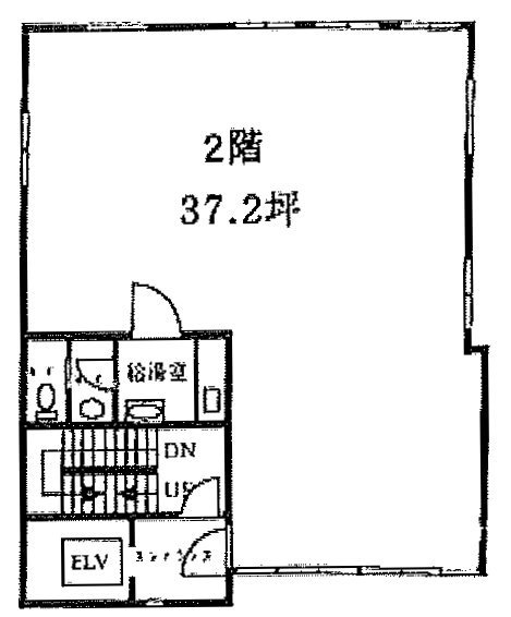 日本橋高野ビル2F 間取り図