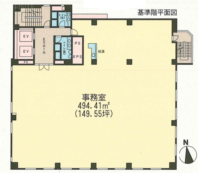 芝公園大門通プラザビル6F 間取り図