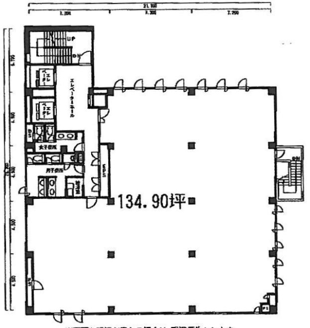 東陽町スクウェア(内野東陽町)ビル8F 間取り図