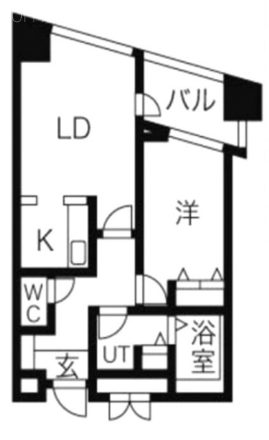 第2紀尾井町ビル903 間取り図