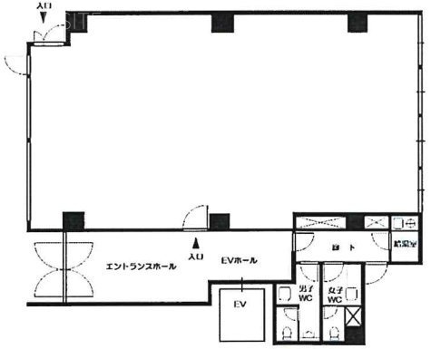 アセッツ亀戸ビル101 間取り図