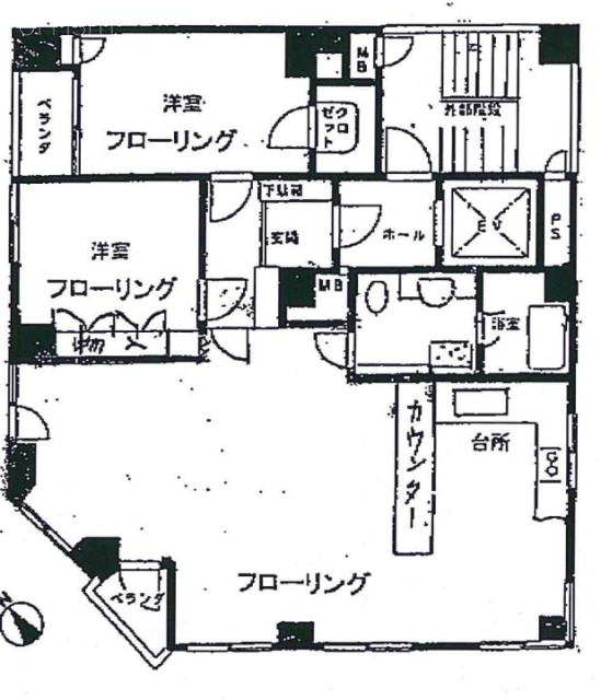 サーラ南青山ビル3F 間取り図