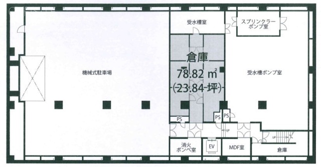 A-PLACE新橋B2F 間取り図